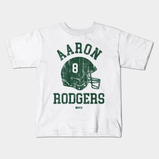 Aaron Rodgers New York J Helmet Font Kids T-Shirt